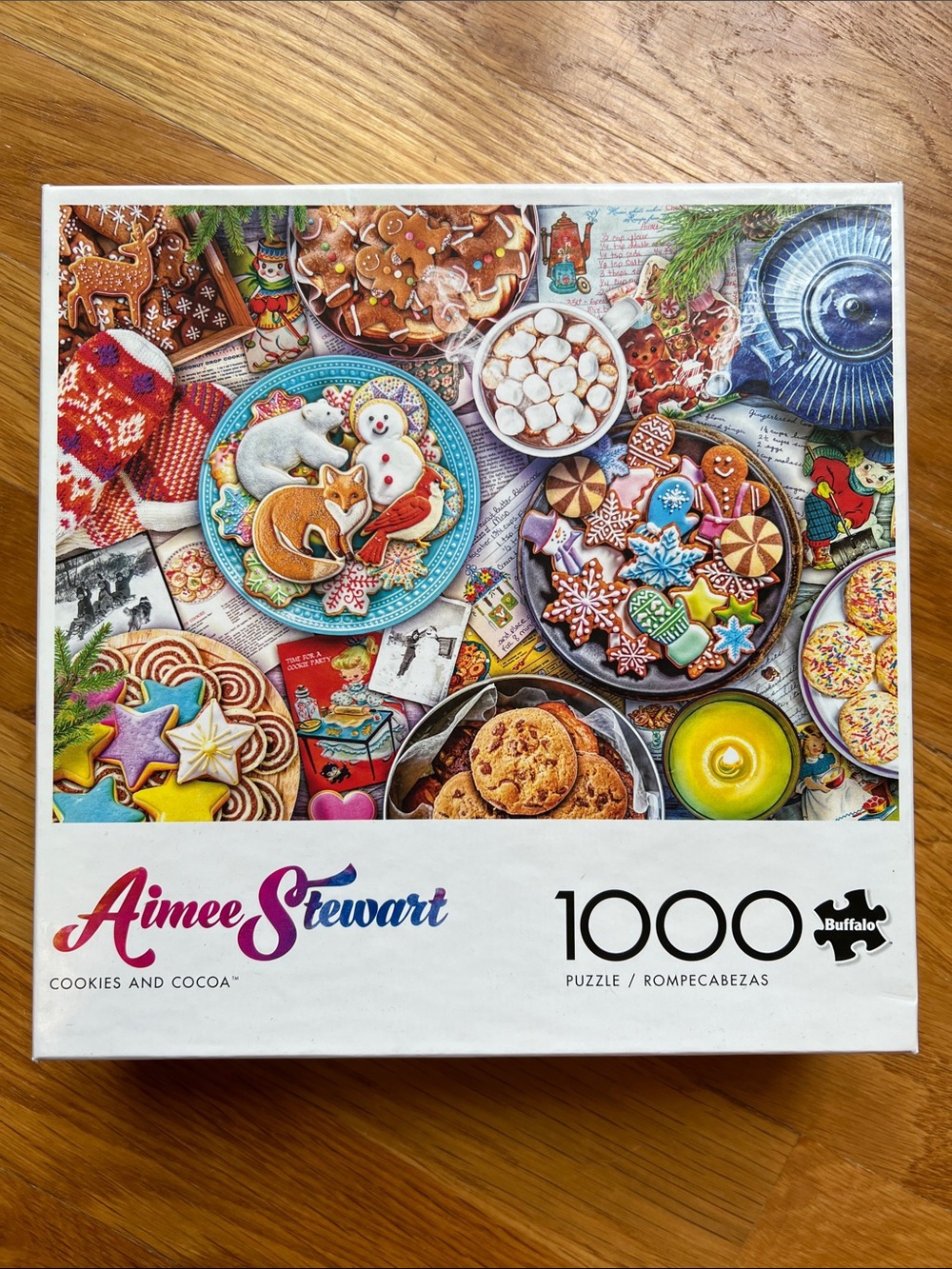 Buffalo Games Aimee Stewart Cookies and Cocoa 1000 pc puzzle